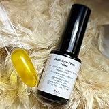 5ml Glas Finishgel Yellow in Nagellackflasche hochglänzend und ohne Schwitzschicht, UV-Nagellack