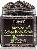 Natürliches Kaffee Body Scrub Peeling mit Bio-Kaffee-Körperpeeling, Face, Body Scrub Peeling