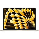 Apple MacBook Air (13', Apple M4 Chip mit 10‑Core CPU und 8‑Core GPU, 16GB Gemeinsamer Arbeitsspeicher, 256 GB), QWERTY Tastatur - Polarstern