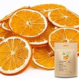 Pergamo Getrocknete Orangenscheiben 100 GR/ 100% Natur Trockenfrüchte/ Ungesüßte/ Ohne Schwefel ohne Zusatzstoffe/ Premium Qualität Getrocknete Orangen