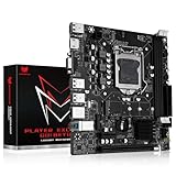SHANGZHAOYUAN H61C Mainboard LGA 1155 Gaming Motherboard für Intel 2th/3th Gen i3,i5,i7/Xeon E3 V2/Pentium Series CPUs, PCIe X16, 100M LAN, DDR3, NVME/NGFF M.2, VGA, HDMI-kompatibel