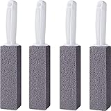 Cleaning Block WC, Toilette-Reinigungsstein mit Griff, Bimsstein Reinigungsstein mit, Griff Putzstein Deep Flecken und Harte Wasserzeichen Remover Reiniger Putzstein (4)