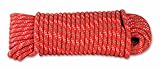 Chapuis DR62 Geflochtenes Polypropylen-Seil - 450 kg - Durchmesser 6 mm - Länge 15 m - Orange