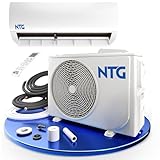 NTG Split Klimaanlage Set 12000 BTU (3,5 kW) WiFi & App, Kühlen & Heizen A++ Belüftungssystem mit Heizfunktion Kältemittel R32 & Fernbedienung | Energieeffizient & leise
