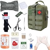 Erste Hilfe Set, Medizinische Taktische Tasche,Medizinische Tasche für Camping, Jagd, Wandern, Zuhause,Auto und Abenteuer,Trauma Kit,Military Combat Survival Everyday Carry Blutungskontrolle