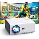 Mini Beamer 4K [Elektrischer Fokus] YUZINO 18000L Full HD 1080P WiFi Bluetooth Projektor mit Zoom, Heimkino/Outdoor Video Beamer für TV Stick/Laptop/Handy/Tablet/Spielkonsole HDMI USB