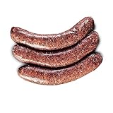 BÜFFEL BILL Büffel Bratwurst - 12 Stück á 90g I Gourmet Bratwürste aus 100% Wasserbüffelfleisch & natürlichen Gewürzen verfeinert I Geschmacksintensiv