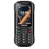 G-TELWARE ²-DUAL SIM 4G/LTE/UMTS/2G/TETHERING/GLASSCHUTZFOLIE -Outdoor MM918 MM917- Handy-Rugged-/Taschenlampe IP68 2500mAh in DEUTSCH 2 Jahre GARANTIE!