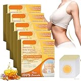 Abnehmen Schnell Fettverbrenner, 50PCS Abnehmen Patch, Abnehmpflaster, Abnehmen Pflaster, Slim Patch FüR Alle KöRpertypen, Feuchtigkeitsspendende Schnelles Abnehmen Nicht Reizend Schlankheitspflaster