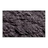 JFNKLFG Aquarium Rückwand 1 Rolle Aquarium-Hintergrundposter mit 3D-Effekt, schwarzer Stein, HD-Stein, Selbstklebender Aquarium-Hintergrund Wanddekoration(White,50x80cm)