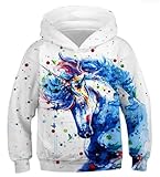 Langärmeliges Sweatshirt Herren 3D Digitales Drucken Mode Hoodie Jugend Persönlichkeit Trend Pullover EE-09 L