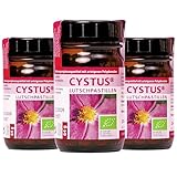 Dr. Pandalis - Cystus 052 Bio Halspastillen - 3x 132 Zistrose Lutschtabletten - Cistus Lutschtabletten in Premium BIO-Qualität - Das Original aus der Apotheke - Cistus nach althergebrachter Weise