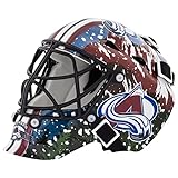Franklin Sports Eishockey-Sammelartikel Torwart-Helm Mini, Design: Logo Einer NHL-Mannschaft, Unisex, 7784F27, Colorado Avalanche, Einheitsgröße