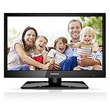 Lenco DVL-1962BK - 19 Zoll HD-LED Fernseher mit integriertem DVD-Player & Triple Tuner - 12 Volt Adapter - Schwarz - Flexibles Entertainment für zuhause und unterwegs.