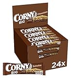 Müsliriegel Corny BIG Schoko, mit Erdnüssen und Schoko, Großpackung 24x50g