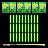 Knicklicht für Angelruten,Knicklichter Angeln,Fishing Glow Sticks,20pc 4,5 * 37mm Angeln LeuchtstäBe,Float Glow Stick Nachtfischen,Nachtfischen Fluoreszierendes Licht,Nachtlicht Knicklicht zum Angeln