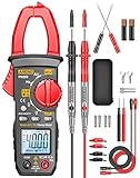 ANENG Multimeter PN200 Stromzange,4000 Counts TRMS Auto Range Strommesszange mit Wechselstrom/Gleichstrom Strom,Spannung,Widerstand,Kapazität,Durchgang,berührungslose Spannungserkennung Werkzeug