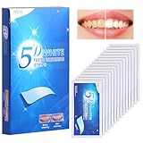 VMUTGA 28 Strips Zahnaufhellung Bleaching Streifen, Bleaching Zähne Aufhellen Stripes, Teeth Whitening Strips, Sicher für Zahnschmelz, Effektive Fleckentfernung Einfache Zahnaufhellung zu Hause