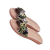 FRCOLOR 1Paar Baumwollpantoffeln Rutschfeste Hausschuhe Für Zuhause Grün Leicht Design Für Jahreszeiten Langlebige Materialien