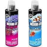 MICROBE-LIFT All-In-One - Spurenelemente und Vitamine zur optimalen Korallenversorgung, sehr ergiebig, 473ml & Aqua Pure | Flüssiger Wasserklärer gegen Trübungen für kristallklares Wasser | 473ml