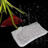 Haofy Ammoniak Absorbierender Filter für Aquarien, Biologische Filtermedien aus Natürlichem Zeolith, Geruchsbeseitiger für Süßwasser- und Meeresaquarien