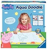 Ravensburger ministeps 4195 Aqua Doodle Peppa Pig - Erstes Malen für Kinder ab 18 Monate, Malset für fleckenfreien Malspaß mit Wasser, mit Matte&Stift