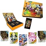 Dragon Ball Cards, 30 Dragon Ball-Sammlerkarte, Dragon Ball Anime-Karten, Brettspielkarten, TCG CCG-Sammelkartenspielbox,Geeignet für Dragon Ball-Fans, Teenager und Kartensammler.