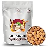 Sultan’s Palace Gebrannte Macadamianüsse mit Honig in Premium Qualität – 200g - Gebrannte Nüsse - Ganz Besondere Süßigkeiten aus aller Welt - Macadamia Nüsse – Karamellisierte Nüsse