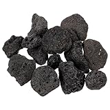 OFFSCH Poröser Natürlicher Vulkanstein Packung Atmungsaktive Lavasteine für Aquarien Dekoration Pflanzgefäß Deko Bonsai Geruchsabsorbierend Langlebig Vielseitig Verwendbar