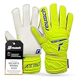 Reusch Unisex Torwarthandschuhe Attrakt Solid Junior safet yellow/dp blue/whit 6