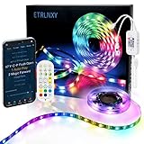 RGBIC LED Strip 2.5m Dreamcolor LED TV Hintergrundbeleuchtung for 32 bis 55 zoll TVs Smart LED Backlight,App und Fernbedienung, Sync mit Musik, USB Led Eingebaut-IC Beleuchtung for TV Dekoration Party