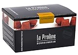 La Praline Schokotrüffel Butter Scotch 200g – Handgemachte Pralinen aus Schweden, Premium Schokolade inkl. Naschwerk® Sticker