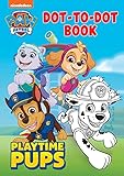 Paw Patrol Punkt-zu-Punkt-A4-Malbuch zum Ausschneiden, Puzzle-Aktivitätsspielzeug