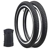 MEGHNA 2er-Pack 20 Zoll Reifen 20x2.125 Mantel 57-406 Fahrradreifen fuer Scooter/Kindfahrrad/MTB Bicycle Tires (2)