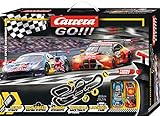 Carrera GO!!! DTM High Speed Showdown Rennbahn-Set I Rennbahnen und lizensierte Slotcars | bis zu 2 Spieler | Für Jungs und Mädchen ab 6 Jahren & Erwachsene