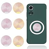 Mumjooyi Strahlenschutz Handy Aufkleber 6 Stück EMF Schutz Abschirmung Strahlung EMF Blocker Aufkleber für Telefon Laptop Tablet-Computer und Alle Elektronischen Geräte