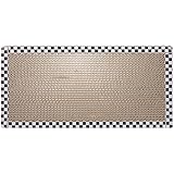 SEWACC Kratzbrett aus Hochdichtem Wellkarton Boden Kratzmatte für Wohnungskatzen Verschleißfestes Katzen Kratzspielzeug Platzsparend Zur Stressreduktion