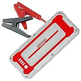 Dino KRAFTPAKET, 12V-1500A Starthilfegerät 59.2Wh, KFZ Starthilfe Powerbank für Diesel & Benziner & Elektroauto, Blei-Säure GEL EFB AGM-Batterie, Für Auto Motorrad Boot Transporter Campervan E-Auto