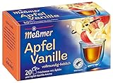 Meßmer Apfel-Vanille | 20 Teebeutel | Vegan | Glutenfrei | Laktosefrei