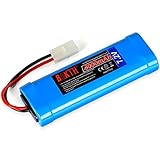 BAKTH 7.2V 4000mAh NiMH RC Akku Racing-Pack für Modellbau Autos, Flugzeug, Roboter(Toy/Spielzeug), Hochleistungs RC Akkupack + Untersetzer als Geschenk