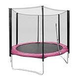 Fitness Trampolin für Kinder und Erwachsene Schutzhülle Tragbar Faltbarer Übungs-Rebounder-Jumper Indoor Outdoor Max Load 100KG,Jumping Trampolin Indoor Outdoor (JE364111_01)