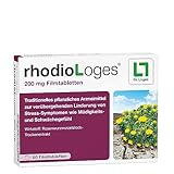 rhodioLoges® - 60 Filmtabletten - Traditionelles pflanzliches Arzneimittel zur vorübergehenden Linderung von Stress-Symptomen