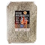 Eiche Pellets 15 kg 30 kg Grill Smoker Holz Pizzaofen BBQ Pellet Outdoor Ofen Grillen Chunks Holzpellets Garten Räuchern Pizza Wood Smoke Zubehör Rauch Flameup, Gewicht :15 kg