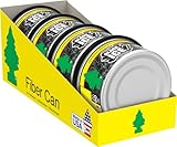 WUNDER-BAUM Duftdose 4er Pack I Langanhaltender Duft im Auto oder zu Hause I Black Ice I 4 Stück