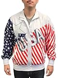 My Party Shirt 1992 American Basketball Team Jacke, Weiss/opulenter Garten, L