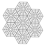 VINTORKY 20Stücke Sechs Fischschutznetz Professionelles Teichschutznetz Kunststoff für Sicheren Fischschutz im Gartenteich Schwarz für Outdoor Nutzung