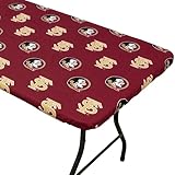 College Covers Florida State Seminoles Tischdecke mit Heckklappe, 182,9 x 76,2 cm, 1,8 m Tisch