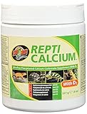 Zoo Med A34-8E Repti Calcium mit D3, 227 g, Vitaminpulver mit Kalzium für Reptilien