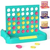 Pup Go 4 Gewinnt Groß, Vier Gewinnt Spiel Reisespiel - 6 Ersatzchips enthalten, 4 in Einer Reihe, Strategiespiel für Kinder ab 3 4 5 6 7 8 + Jahren und Erwachsene (Grün)