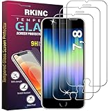 RKINC 3 Stück, Panzerglas Schutz Glas für iPhone 7 / iPhone 8, Panzer HD Displayschutzfolie, 0,33 mm kratzfest, splitterfrei, blasenfrei, lebenslangeGarantie